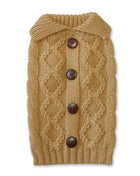 Button Cable Sweater