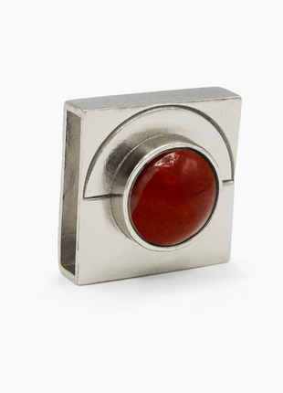 Carnelian Moon Crystal Charm – Gold or Silver | DIPHDA