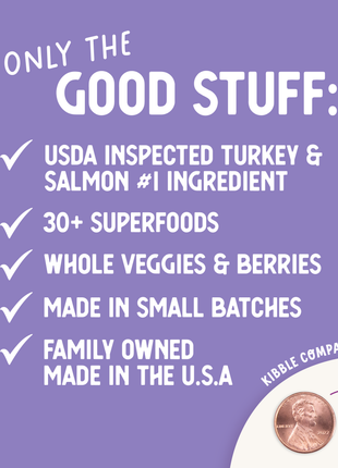 Grain Free Turkey & Salmon Recipe