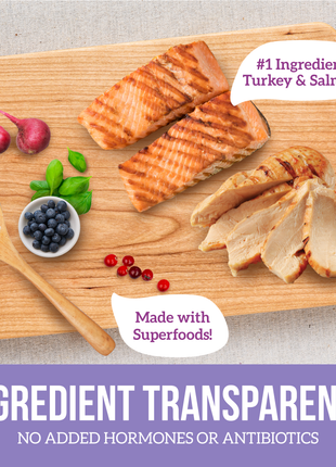 Grain Free Turkey & Salmon Recipe