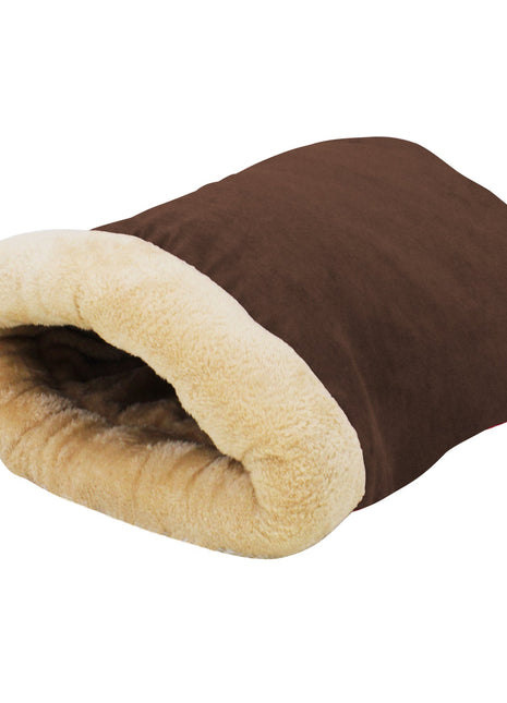 GOOPAWS 4 in 1 Self Warming Burrow Cat Bed Pet Cuddle Cave and Sleeping Cave - Pup List