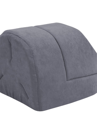 GOOPAWS Cave Covered for Small Dog & Cat Warming Burrow Bed, Gray - Pup List