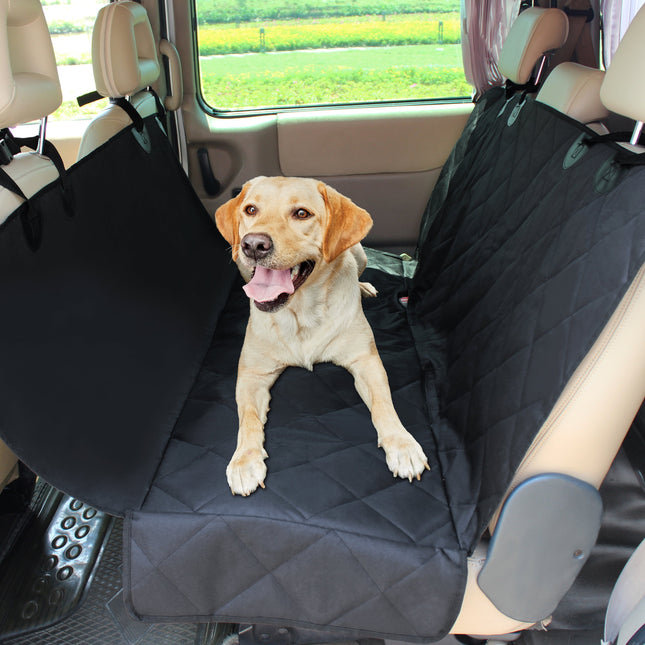 Jespet Luxury Travel Dog Back Car Seat Cover, Fits for Car SUV Truck - Pup List