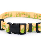 Outdoor Style Cactus Cream Nylon Dog Collar