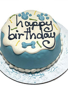 Blue Sprinkle Dog Cake (Perishable)