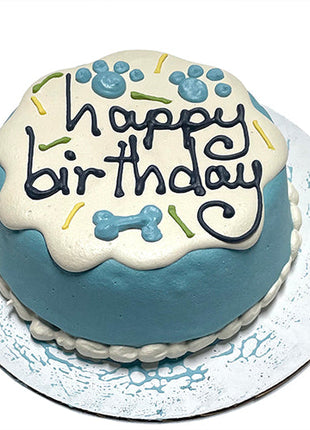 Blue Sprinkle Dog Cake (Perishable)