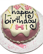 Pink Sprinkle Dog Cake (Perishable)