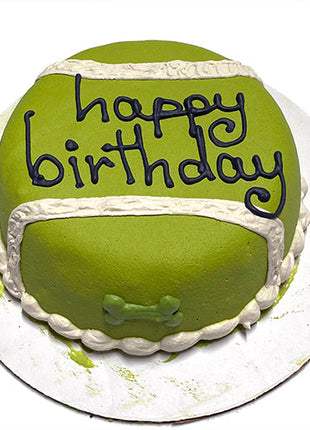 Tennis Ball Dog Cake (Perishable)