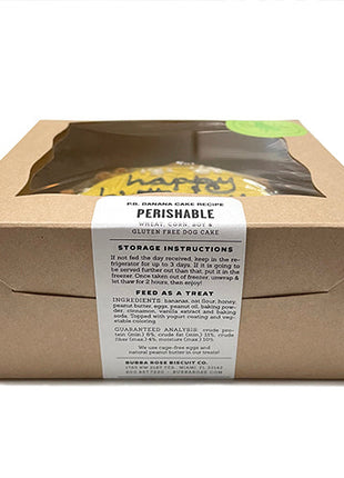 Yellow Dog Cake (Perishable)