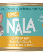 Chicken Flaked With Pumpkin Recipe Dinner In Broth Adult Cat Food, 2.8-oz