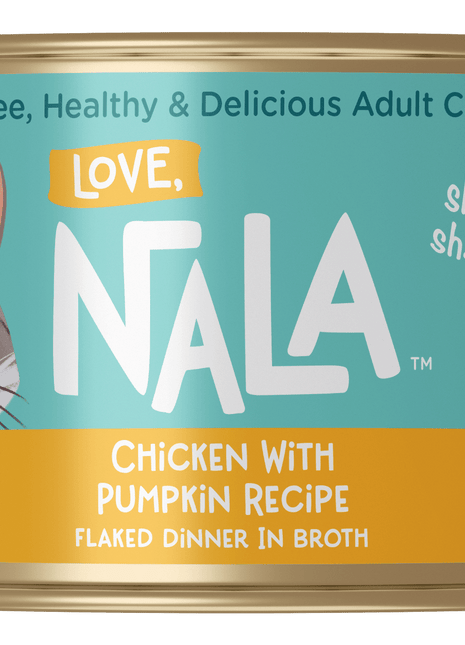 Chicken Flaked With Pumpkin Recipe Dinner In Broth Adult Cat Food, 2.8-oz