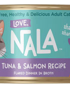 Tuna & Salmon Recipe Flaked Dinner In Broth Adult Cat Food, 2.8-oz