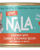 Chicken With Carrot Pumpkin Recipe Paté Dinner In Broth Adult Cat Food, 2.8-oz