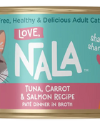 Tuna, Carrot & Salmon Recipe Paté Dinner In Broth Adult Cat Food, 2.8-oz