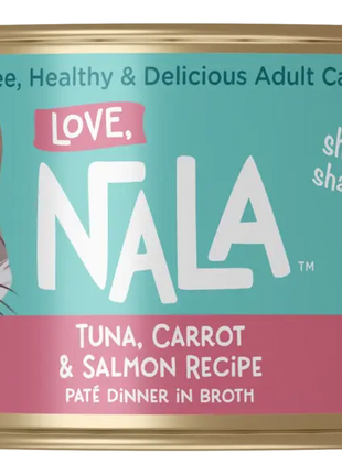 Tuna, Carrot & Salmon Recipe Paté Dinner In Broth Adult Cat Food, 2.8-oz