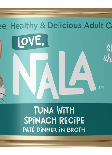 Tuna With Spinach Recipe Paté Dinner In Broth Adult Cat Food, 2.8-oz