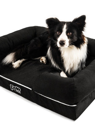 PupLounge™ Memory Foam Dog Bed Cover - Charcoal Grey (Bed Not Included) - Small