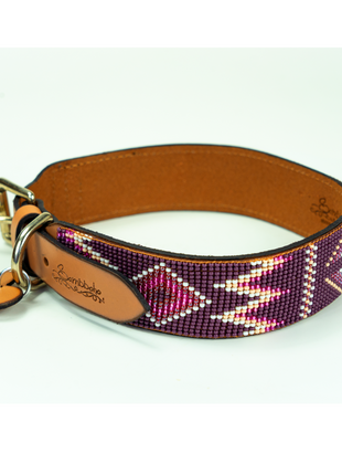 Charlotte Sambboho dog collar (made to order)