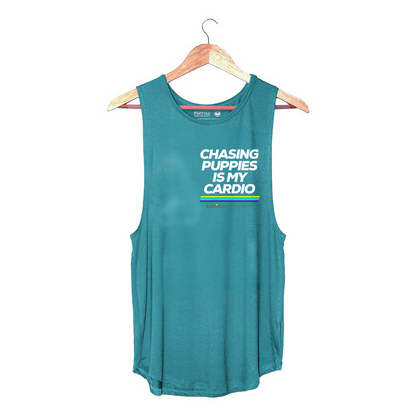 Chasing Puppies is my Cardio | Women's Sleeveless Tank