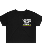 Chasing Puppies is my Cardio | Crop Tee