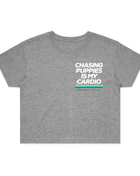 Chasing Puppies is my Cardio | Crop Tee
