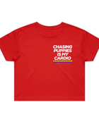 Chasing Puppies is my Cardio | Crop Tee