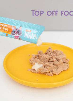 Chicken Recipe Plus Cat Treats, Pack of 4