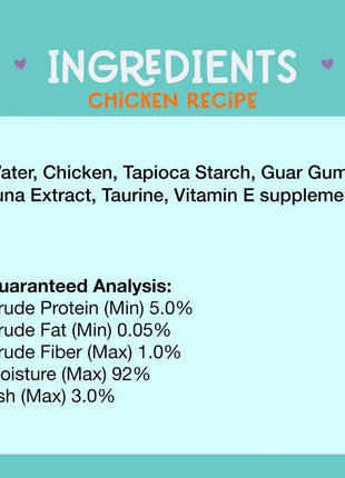 Chicken Recipe Cat Treats, Pack of 4