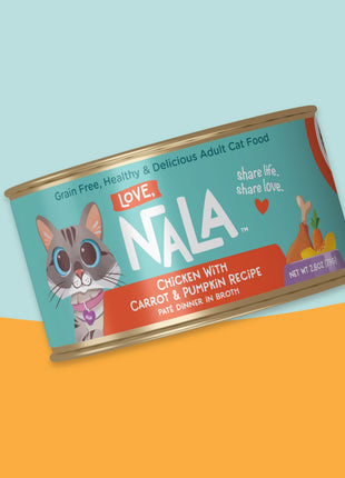 Chicken With Carrot Pumpkin Recipe Paté Dinner In Broth Adult Cat Food, 2.8-oz