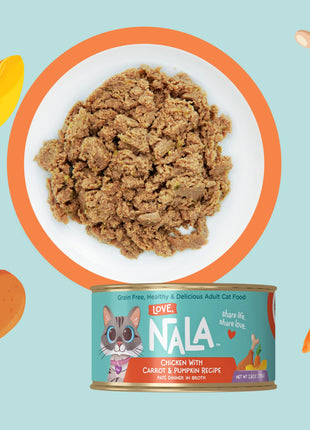 Chicken With Carrot Pumpkin Recipe Paté Dinner In Broth Adult Cat Food, 2.8-oz