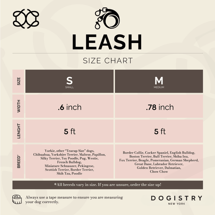 City Dog Leash - Fifth Avenue
