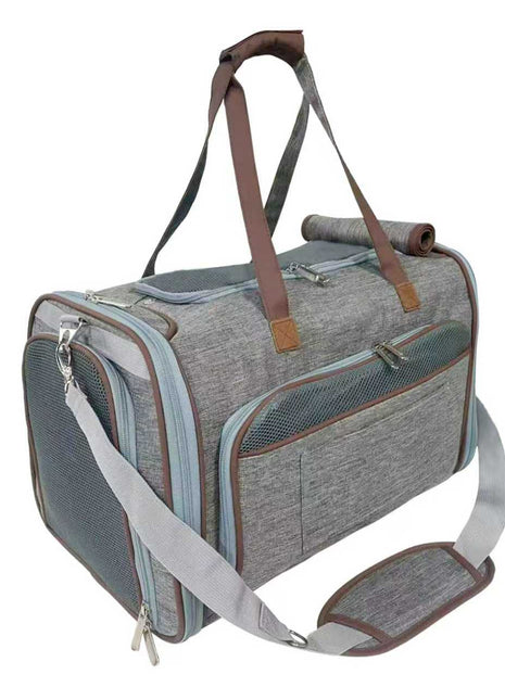 Mr. Peanut's Gold Series Standard Size Airline Compliant Expandable Pet Carrier V3.0