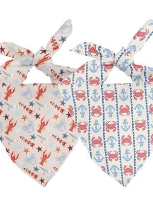 Coastal Charm Dog Bandana