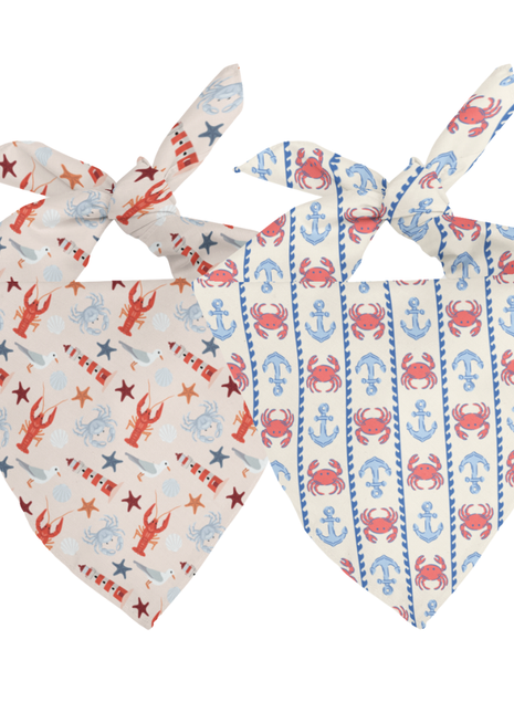 Coastal Charm Dog Bandana