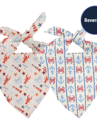 Coastal Charm Dog Bandana