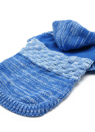 Colorblock Sweater Coat