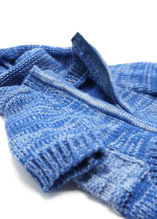 Colorblock Sweater Coat