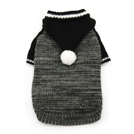 Contrast Hoodie Sweater