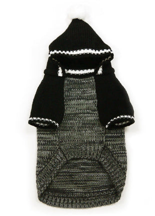 Contrast Hoodie Sweater