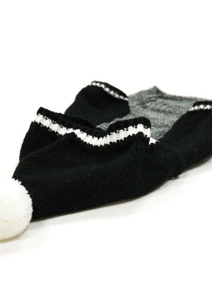 Contrast Hoodie Sweater