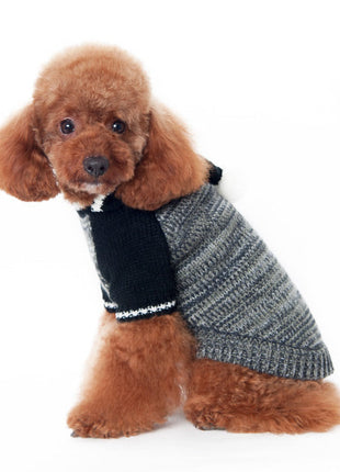 Contrast Hoodie Sweater