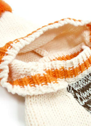 Contrast Hoodie Sweater