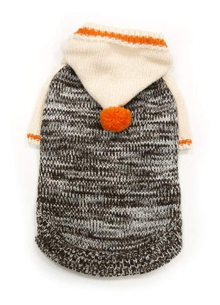 Contrast Hoodie Sweater