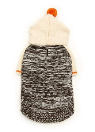 Contrast Hoodie Sweater