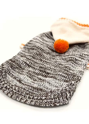 Contrast Hoodie Sweater