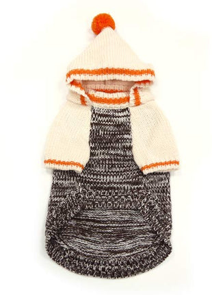 Contrast Hoodie Sweater