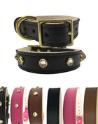 Plain Leather Dog Collar