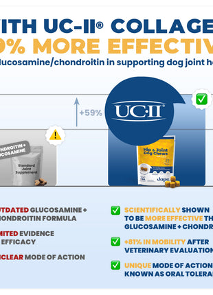 Jope Hip & Joint Dog Chews - 60 Count - Pup List