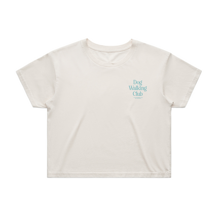 Dog Walking Club Crop Top | Gift for Dog Lovers & Pup Owners