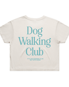 Dog Walking Club Crop Top | Gift for Dog Lovers & Pup Owners